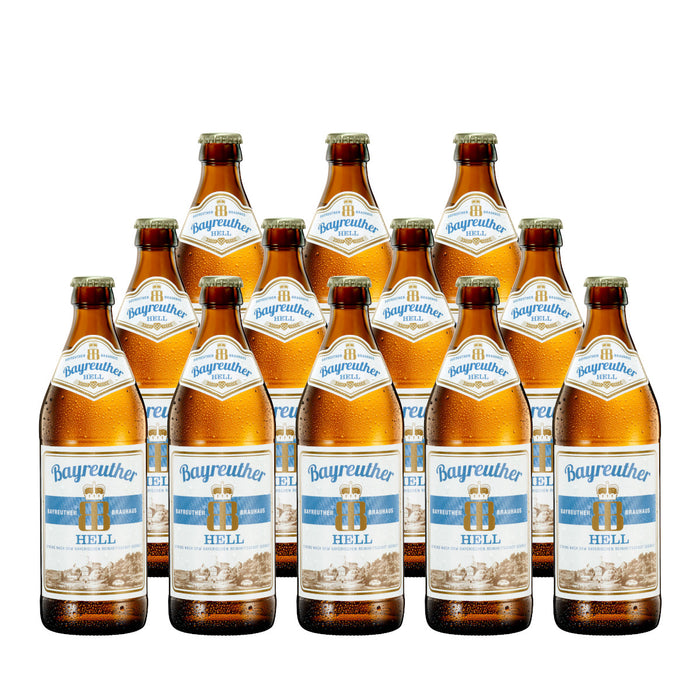 Bayreuther HELL 4.9% 500ml (50cl) Bottles
