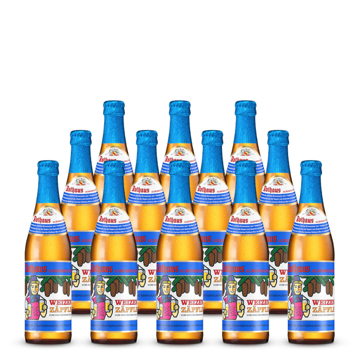 Rothaus Alcohol Free Wheat Beer (Rothaus Weizenzäpfle Alkoholfrei) <0.5% 330ml (33cl) Bottles
