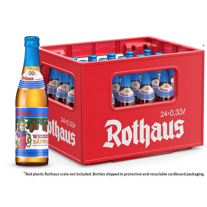 Rothaus Alcohol Free Wheat Beer (Rothaus Weizenzäpfle Alkoholfrei) <0.5% 330ml (33cl) Bottles