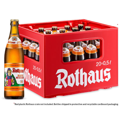 Rothaus Wheat Beer (Rothaus Hefeweizen) 5.4% 500ml (50cl) Bottles